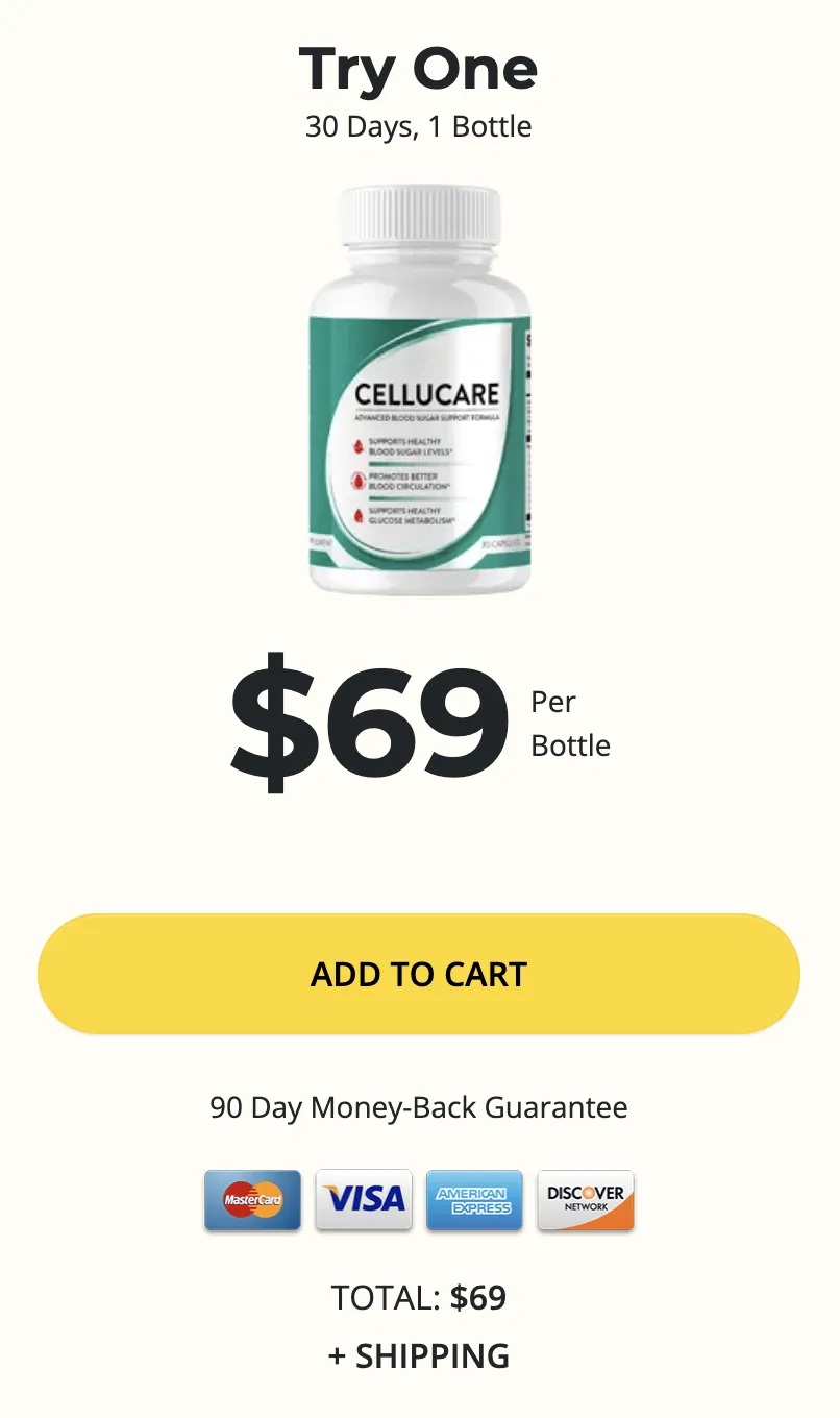 Cellucare - 1 Bottle Pack